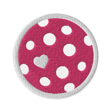 Load image into Gallery viewer, Heart of Pickleball - Embroidered Patch
