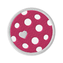 Load image into Gallery viewer, Heart of Pickleball - Embroidered Patch