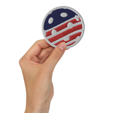 Load image into Gallery viewer, USA Pickleball Flag - Embroidered Patch