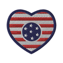 Load image into Gallery viewer, LOVE USA Flag - Embroidered Patch
