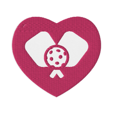 Load image into Gallery viewer, Hearts & Paddles - Embroidered Patch