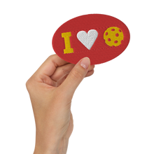 Load image into Gallery viewer, I Heart Pickleball - Embroidered Patch