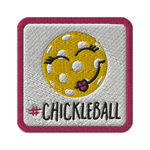 Load image into Gallery viewer, Chickleball™ Smiley - Embroidered Patch