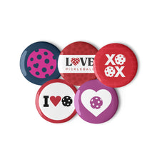 Load image into Gallery viewer, LOVE of Pickleball - Set of Pins