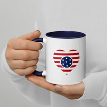 Load image into Gallery viewer, Love USA Flag - Ceramic Mug