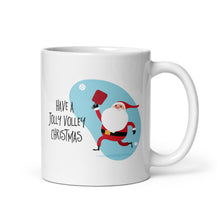 Load image into Gallery viewer, Jolly Volley Santa - Ceramic Mug
