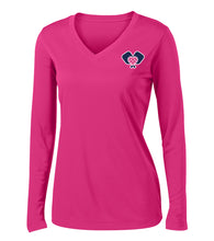 Load image into Gallery viewer, Dinkers & Bangers PINK UNITED - Women's Performance Long Sleeve Tee
