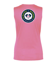 Load image into Gallery viewer, Dinkers & Bangers PINK UNITED - Women's Performance Sleeveless Tee