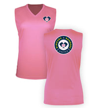 Load image into Gallery viewer, Dinkers & Bangers PINK UNITED - Women's Performance Sleeveless Tee