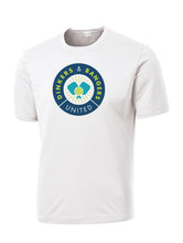 Load image into Gallery viewer, Dinkers & Bangers United - Performance Pickleball Tee - White