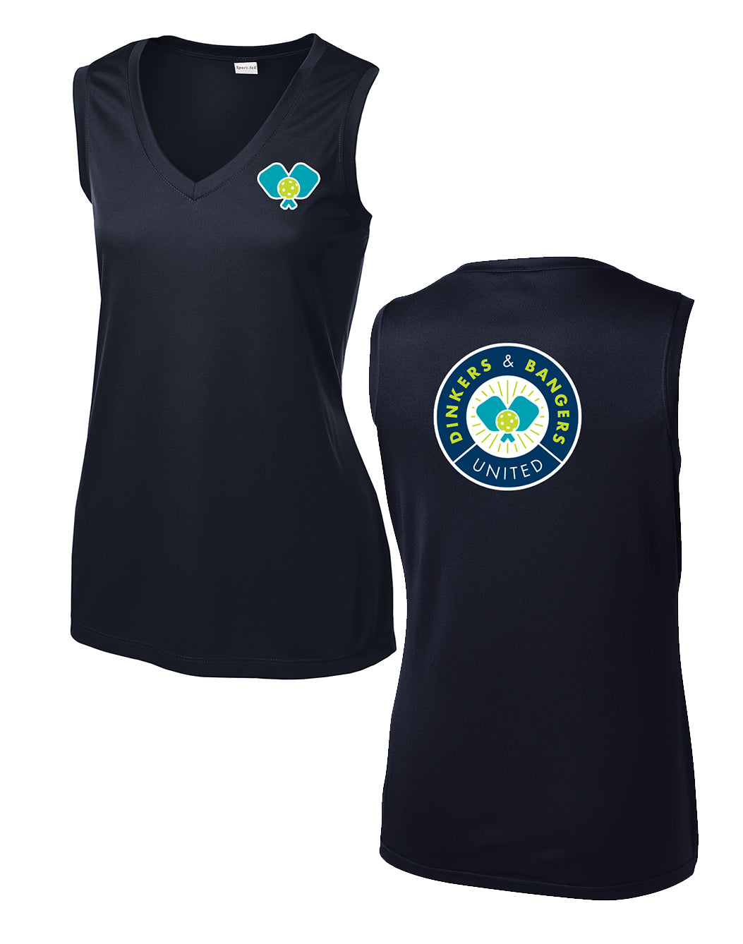 Dinkers & Bangers United™ - Womens Performance Tank - 2 Sided