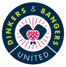 Load image into Gallery viewer, Dinkers &amp; Bangers PINK UNITED - Women&#39;s Performance Tee

