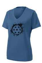 Load image into Gallery viewer, Dinkers & Bangers Rugged Pickleball Performance Tee Blue