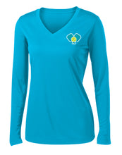 Load image into Gallery viewer, Dinkers & Bangers United™ - Womens Long Sleeve Performance Tee - 2 Sided
