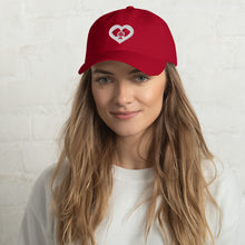 Load image into Gallery viewer, Hearts &amp; Paddles - Cotton Twill Cap
