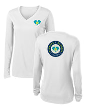 Load image into Gallery viewer, Dinkers &amp; Bangers United™ Womens Longsleeve Performance Pickleball Tee
