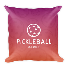 Load image into Gallery viewer, Summer Fun - Pickleball Pillow - 18” x 18”
