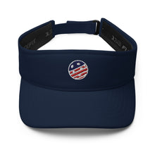 Load image into Gallery viewer, USA Pickleball Flag - Dri Fit Visor