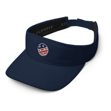 Load image into Gallery viewer, USA Pickleball Flag - Dri Fit Visor