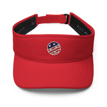 Load image into Gallery viewer, USA Pickleball Flag - Dri Fit Visor
