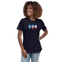 Load image into Gallery viewer, Stars &amp; Stripes Paddles - Women&#39;s Cotton Tee
