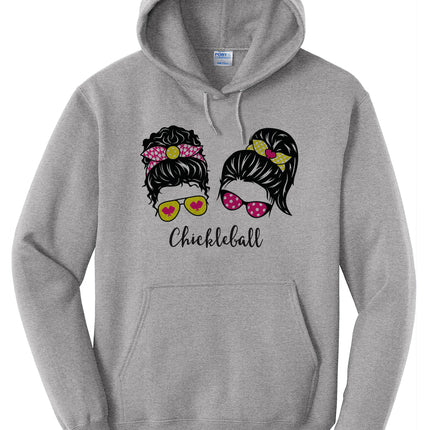 Chickleball™ Doubles - Fleece Pullover Hoodie