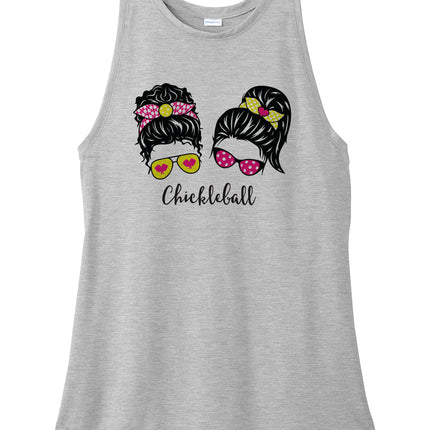 Chickleball™ Doubles - Women's Pickleball Performance Racerback Tank