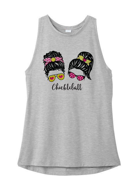 Chickleball™ Doubles - Women's Pickleball Performance Racerback Tank