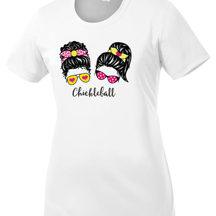 Chickleball™ Doubles - Women's Pickleball Performance T-Shirt