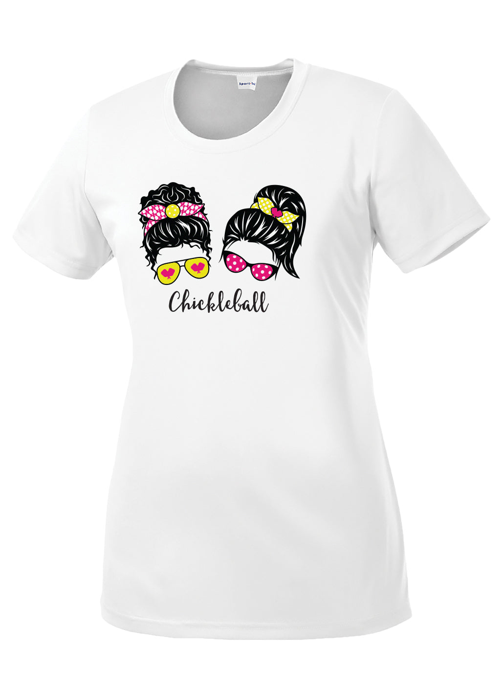 Chickleball™ Doubles - Women's Pickleball Performance T-Shirt