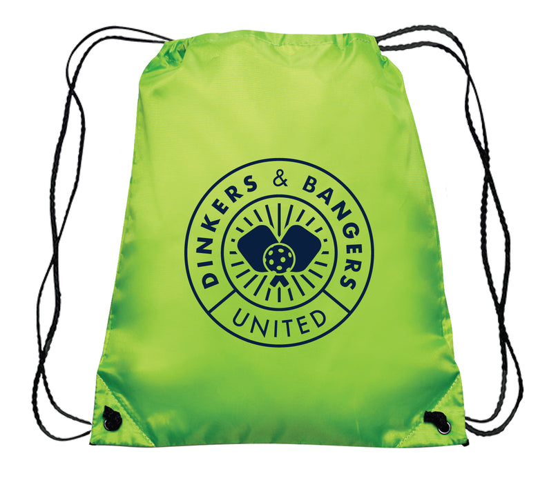 Dinkers & Bangers United™ - Nylon Drawstring Bag