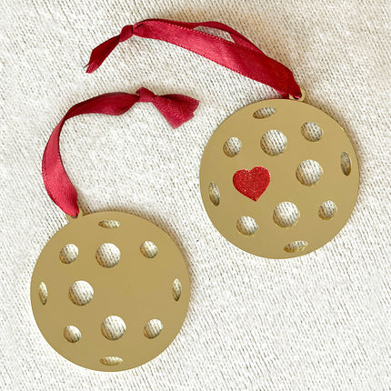 Pickleball Christmas Ornament