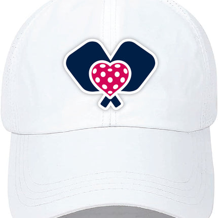 Dinkers & Bangers PINK UNITED - Criss Cross Ponytail Cap