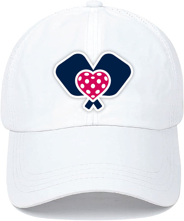 Dinkers & Bangers PINK UNITED - Criss Cross Ponytail Cap