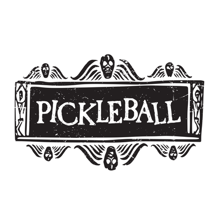 Halloween Pickleball Sign - T-Shirt
