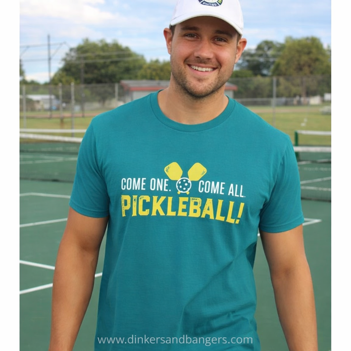 Come One. Come All. Pickleball - Men's T-Shirt