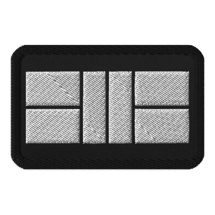 Pickleball Court - Embroidered Patch