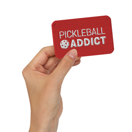 Pickleball Addict - Embroidered Patch
