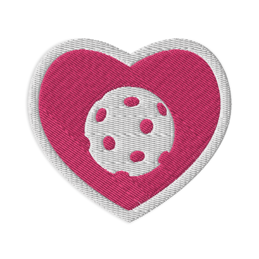 Pickleball LOVE - Embroidered Patch