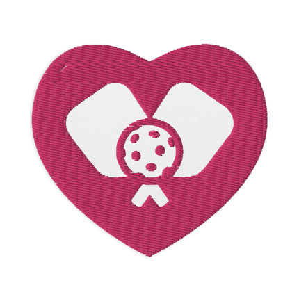 Hearts & Paddles - Embroidered Patch