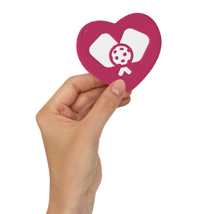 Hearts & Paddles - Embroidered Patch