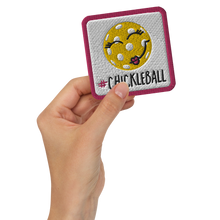 Load image into Gallery viewer, Chickleball™ Smiley - Embroidered Patch
