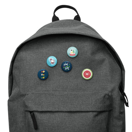 Pickleball Christmas - Set of Pins