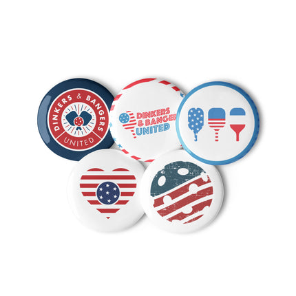All American Pickleball - Set of Pins