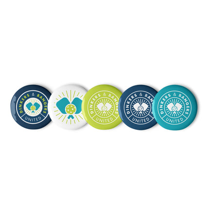 Dinkers & Bangers United™ - Set of Pins