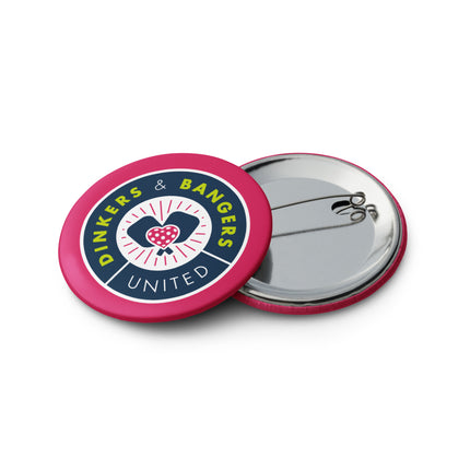 PINK United - Set of Pins