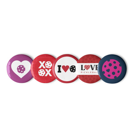 LOVE of Pickleball - Set of Pins