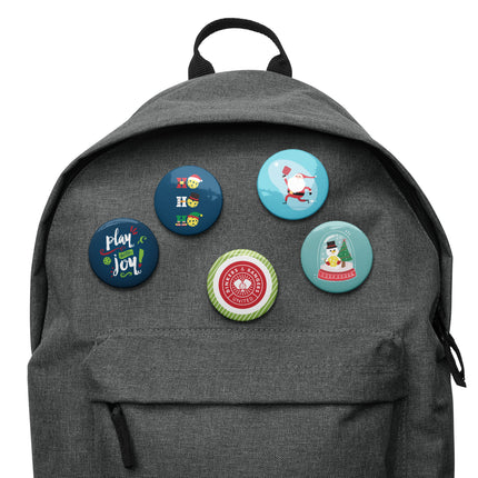 Pickleball Christmas - Set of Pins