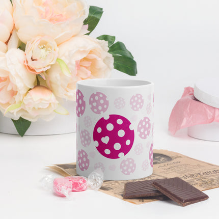 Heart of Pickleball - Ceramic Mug