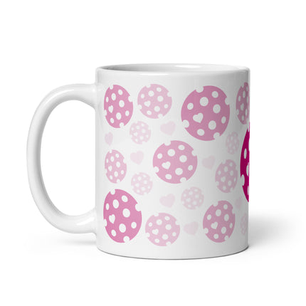 Heart of Pickleball - Ceramic Mug